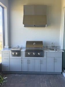 Outdoor kitchen cabinets in Orlando Florida