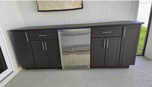 Outdoor kitchen cabinets in Winter Park Florida
